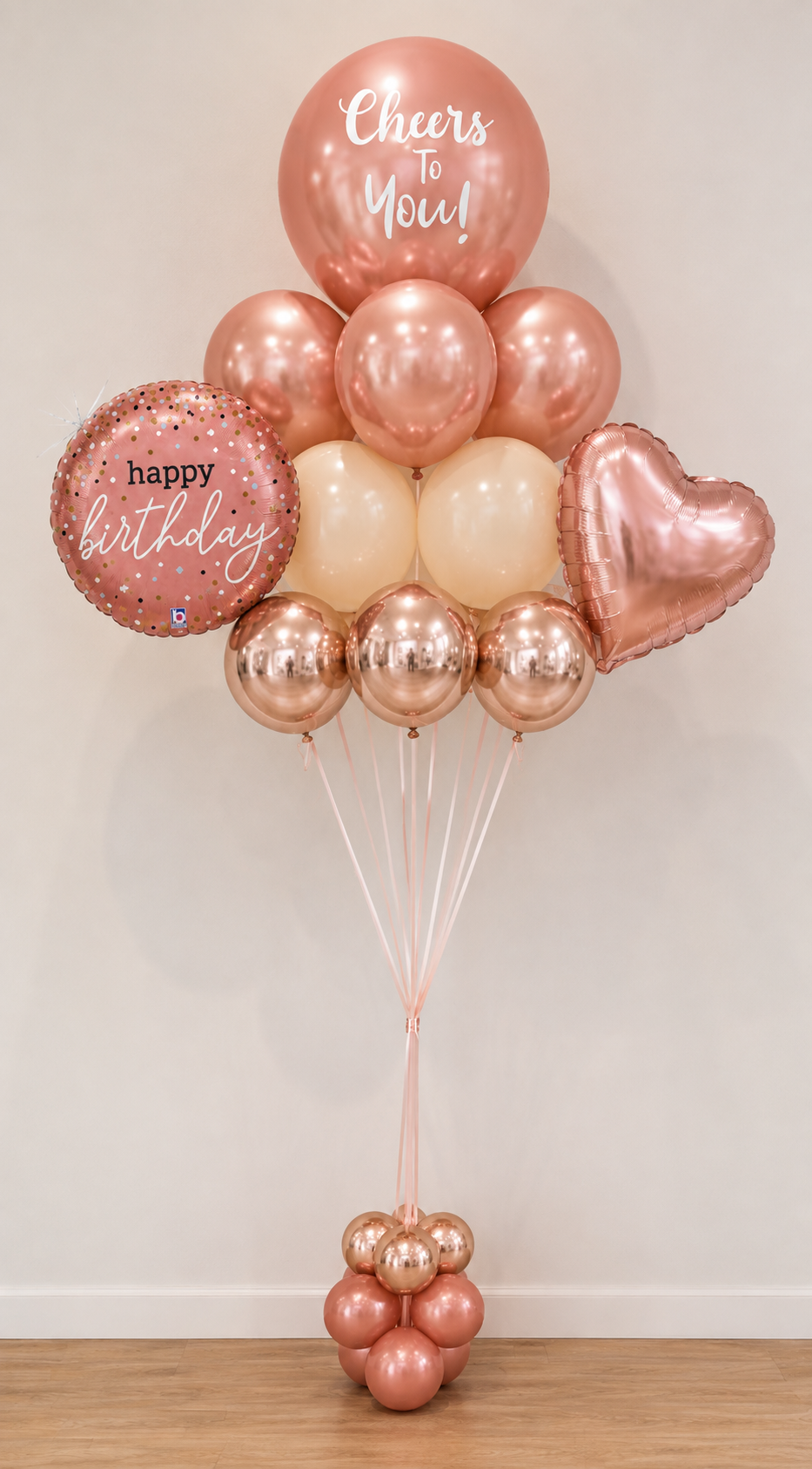 Rose Gold Small Bouquet