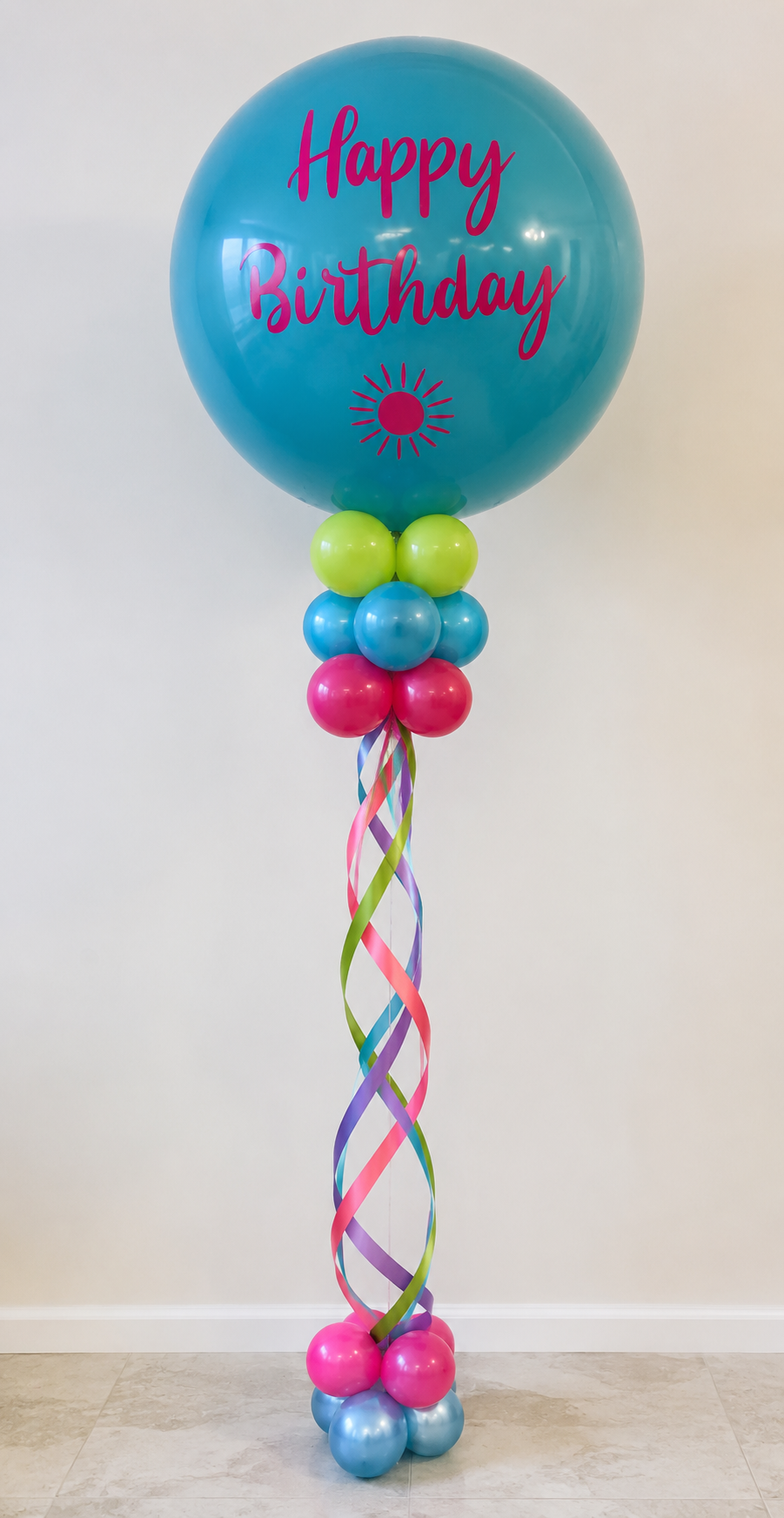 California Vibes Tassel Balloon - Image 2