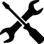 tool clipart black and white 4