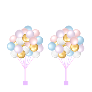 Pastel Unicorn Loose Balloons (2)