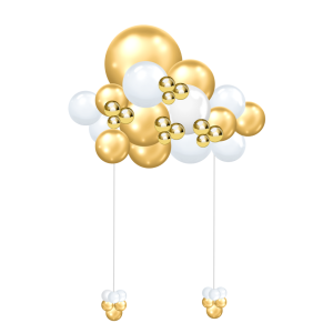 Champagne and Diamonds Simple Cloud