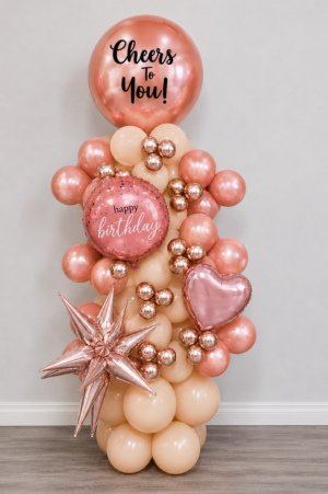 Rose Gold Column - Fancy (Single)