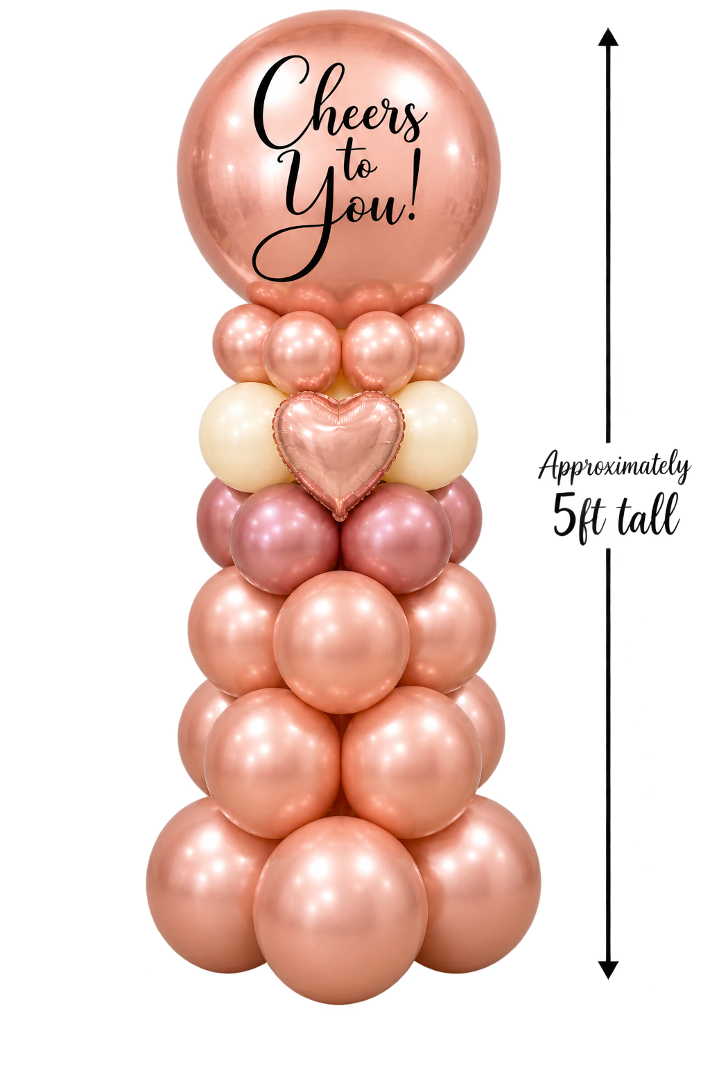 Rose Gold Small Column - Image 2