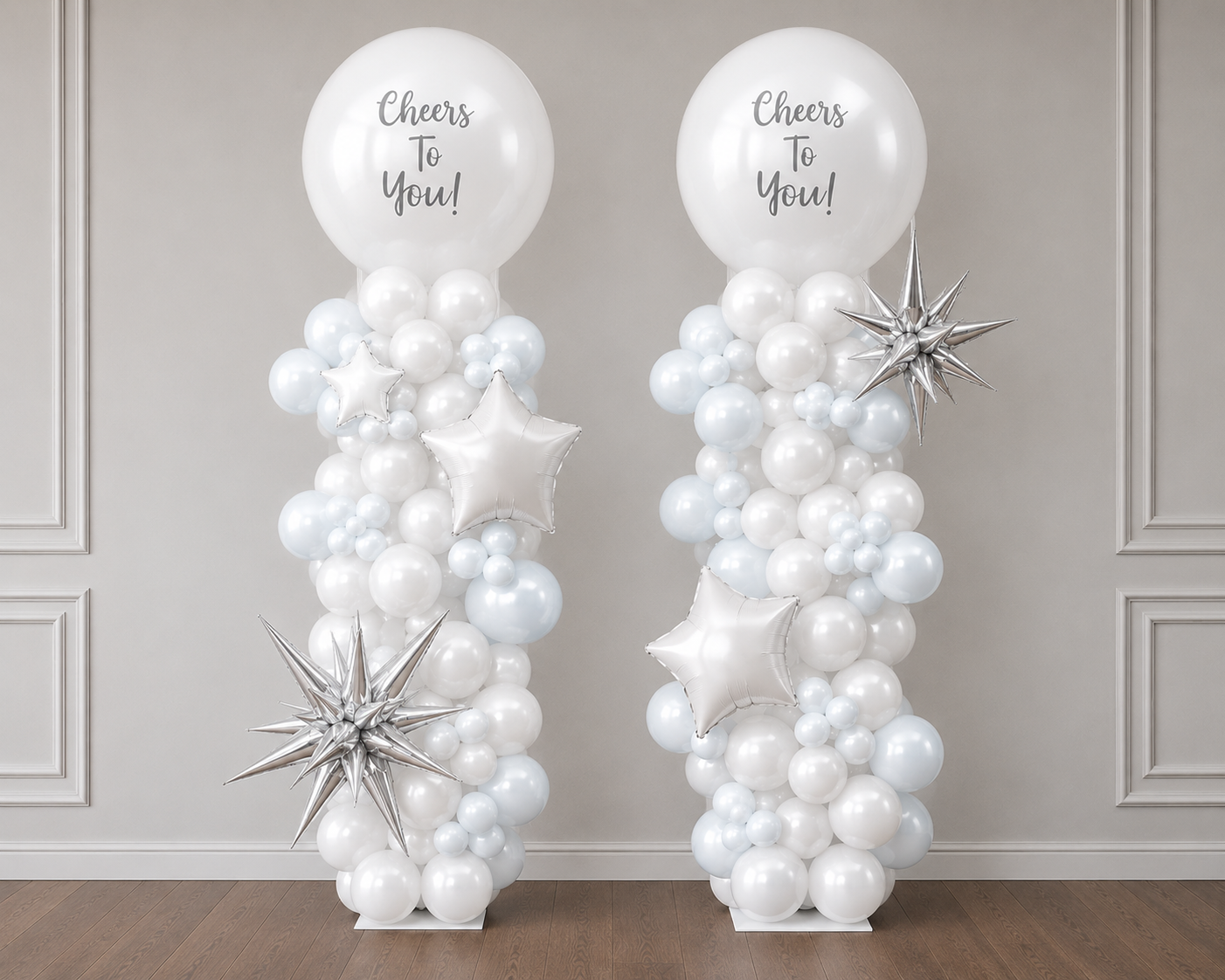 White Column - Fancy (Pair)