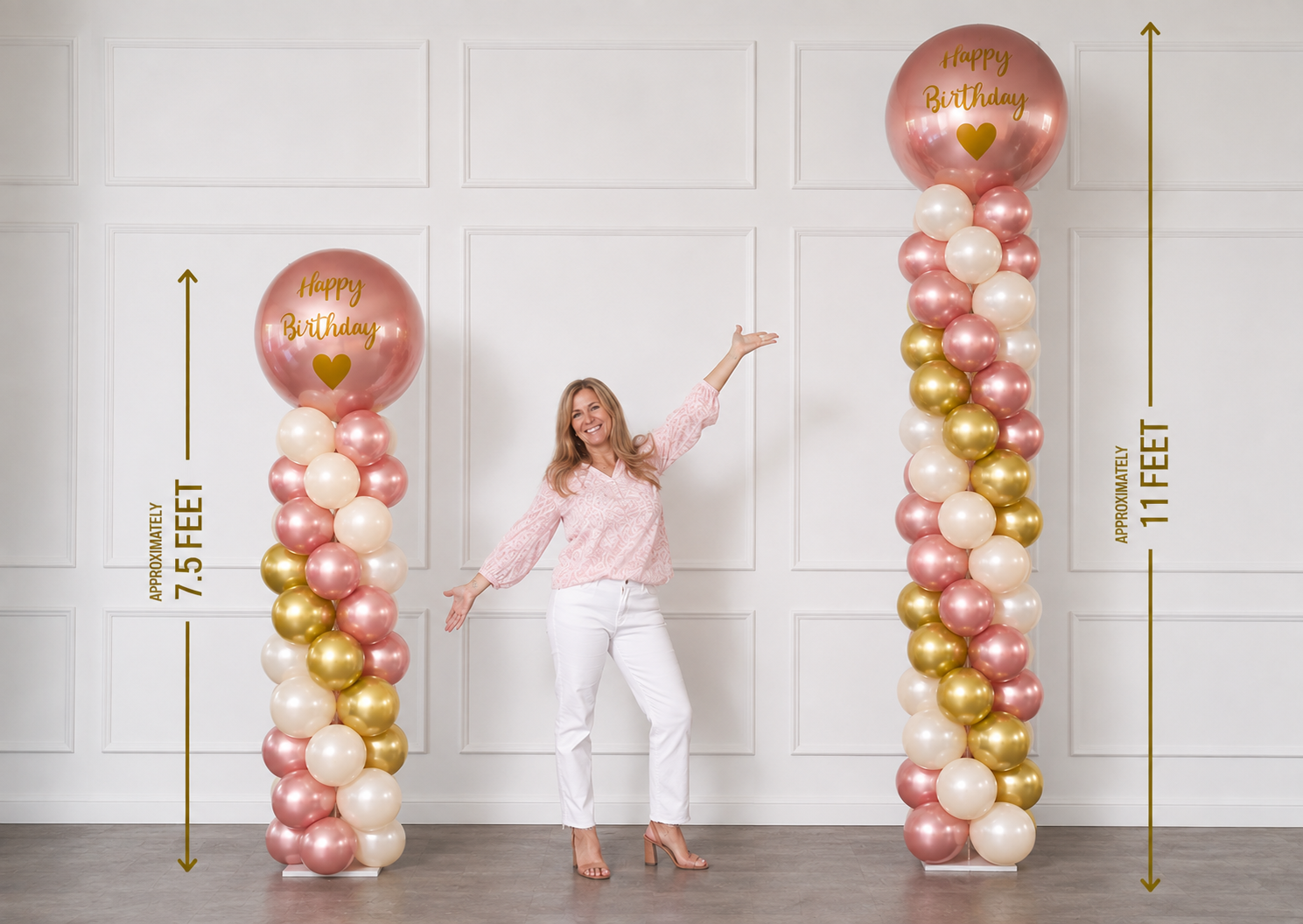 Rose Gold Column - Spiral (Single) - Image 2