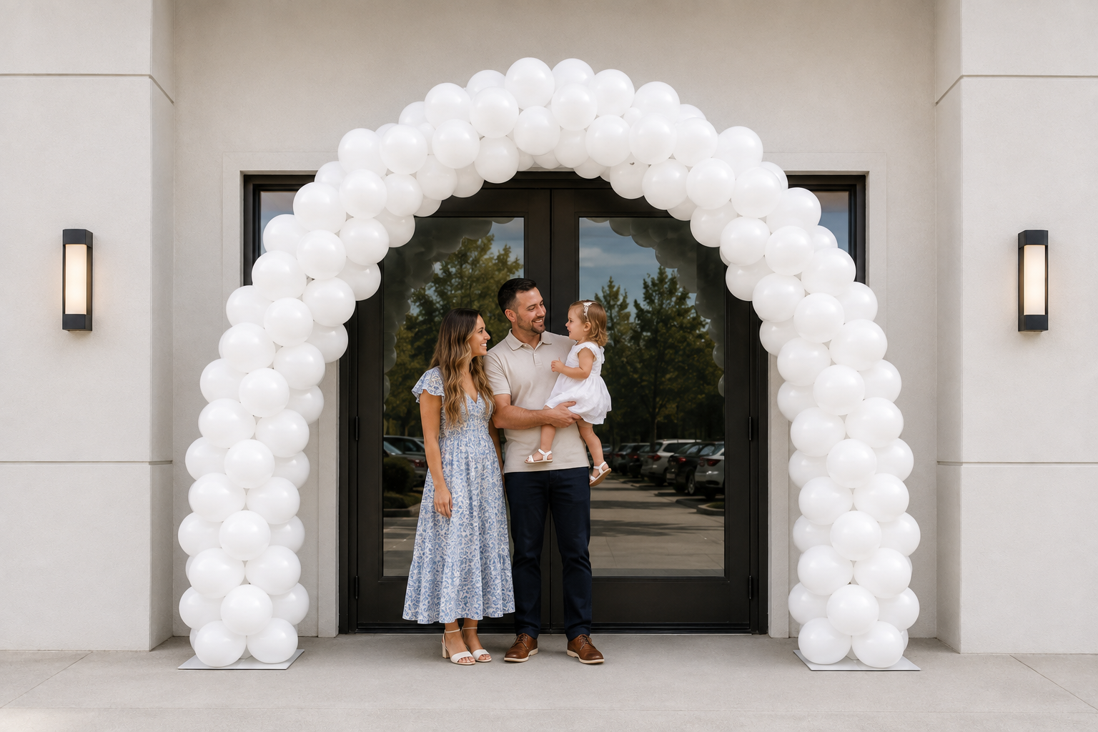 White Spiral Arch - 20ft or 30ft - Image 4