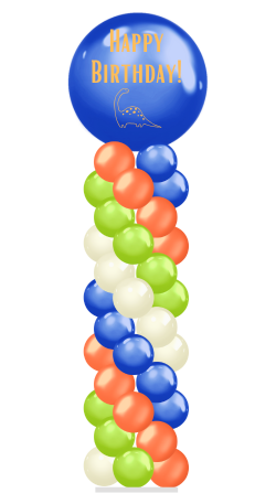 Dinosaurs Column Single Spiral (250 × 457 px)