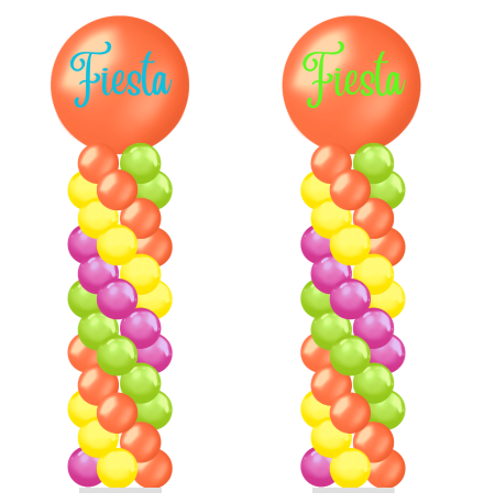 Fiesta Columns Double Spiral (250 × 457 px)