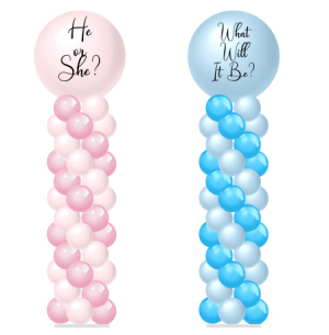 Gender Reveal Columns Double Spiral (250 × 457 px)