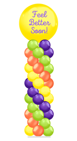 Get Well Column Single Spiral (250 × 457 px)