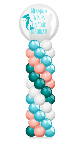 Mermaid Column Single Spiral (250 × 457 px)