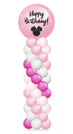 Minnie Mouse Column Single Spiral (250 × 457 px)