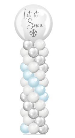 Winter Wonderland Column Single Spiral (250 × 457 px)