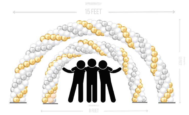 Anniversary Arch 20 and 30 foot (1)