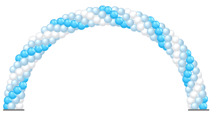Baby Boy Arch 20 foot