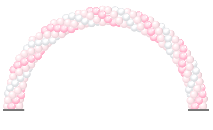 Baby Girl Arch 20 foot