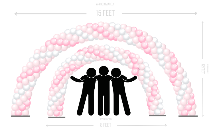 Baby Girl Arch 20 and 30 foot (1)