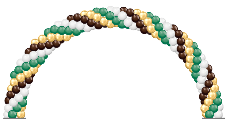 Football Arch 20 foot
