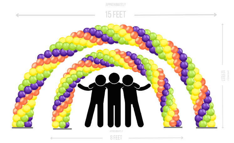 Get Well Arch 20 and 30 foot (2)