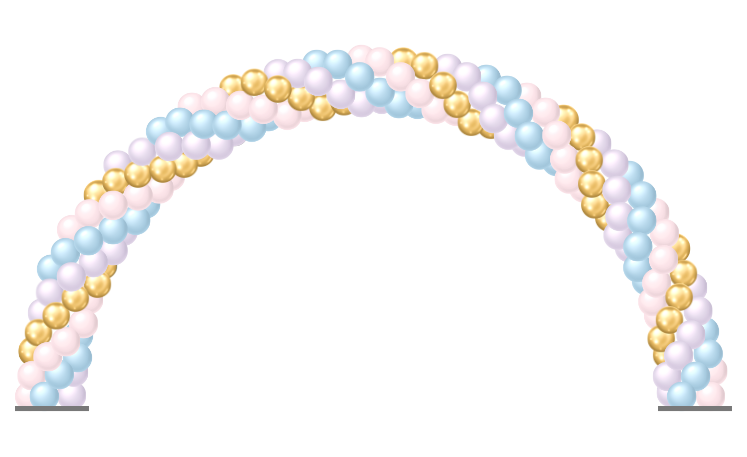 Pastel Unicorn 20 foot