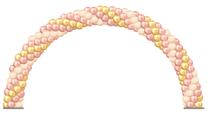Rose Gold Arch 20 foot