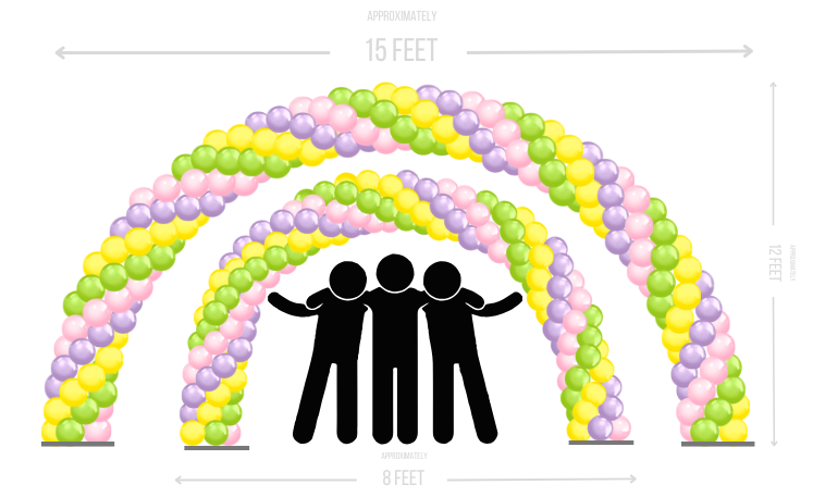 Springtime Arch 20 and 30 foot (1)