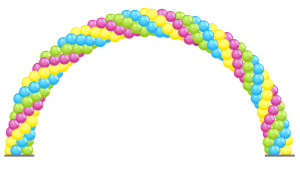 Sweetest Day Arch 20 foot