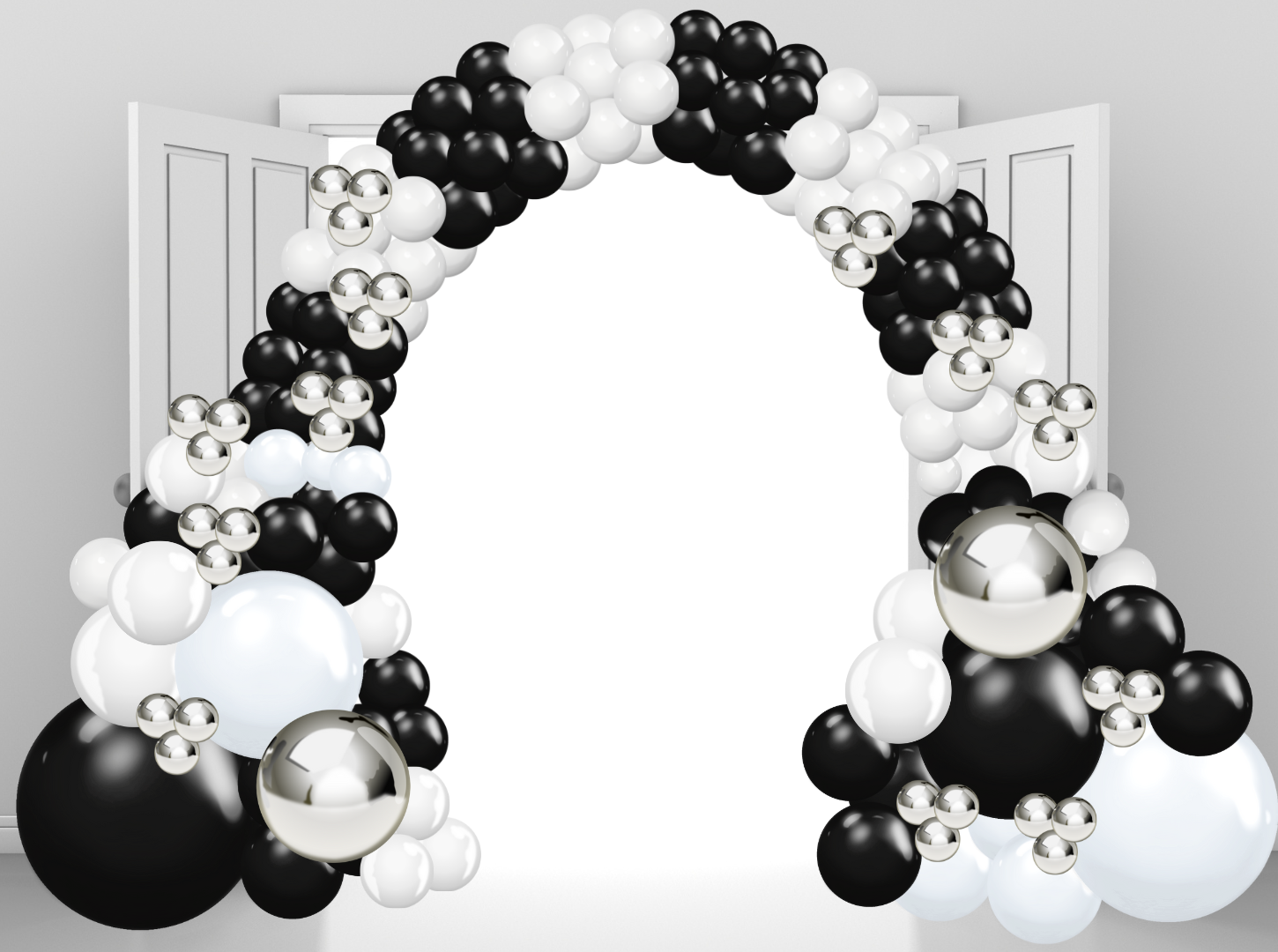 Black & White Organic Arch BG