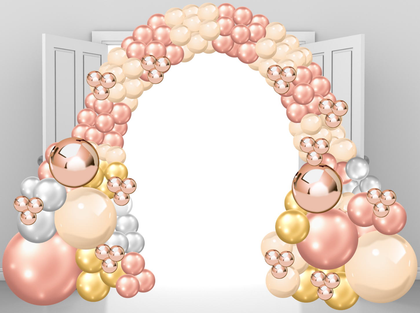 Bridal Shower Organic Arch BG
