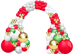 Christmas Joy Organic Arch