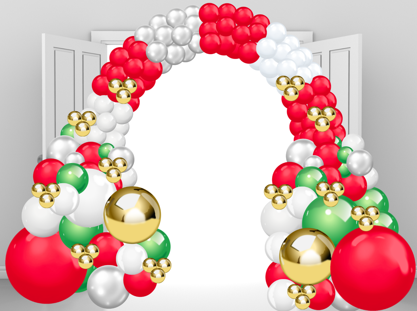 Christmas Joy Organic Arch BG