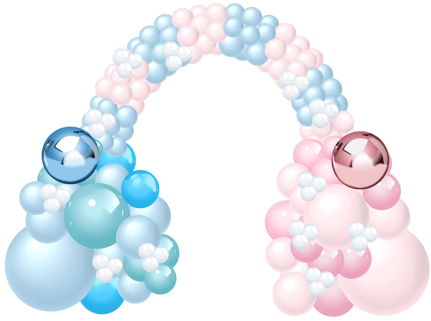 Gender Reveal Organic Arch 2 (1)