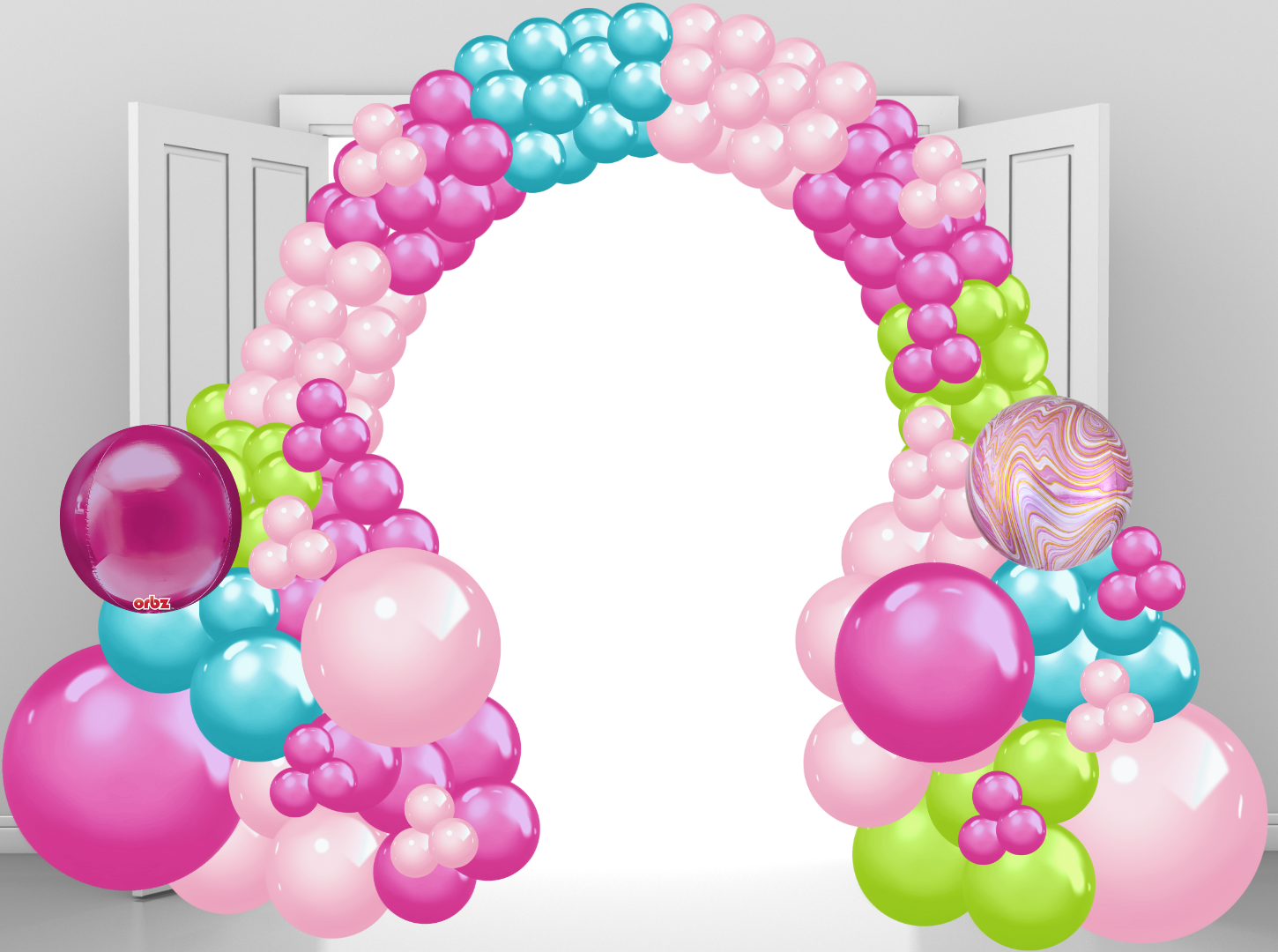 Let's Flamingle Organic Arch BG (1)