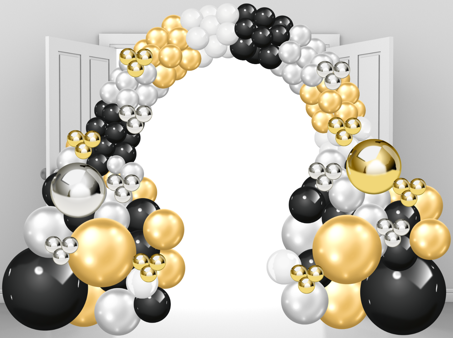 New Year's Eve Organic Arch BG