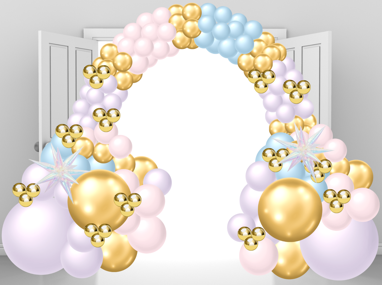 Pastel Unicorn Organic Arch BG