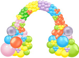 Springtime Organic Arch