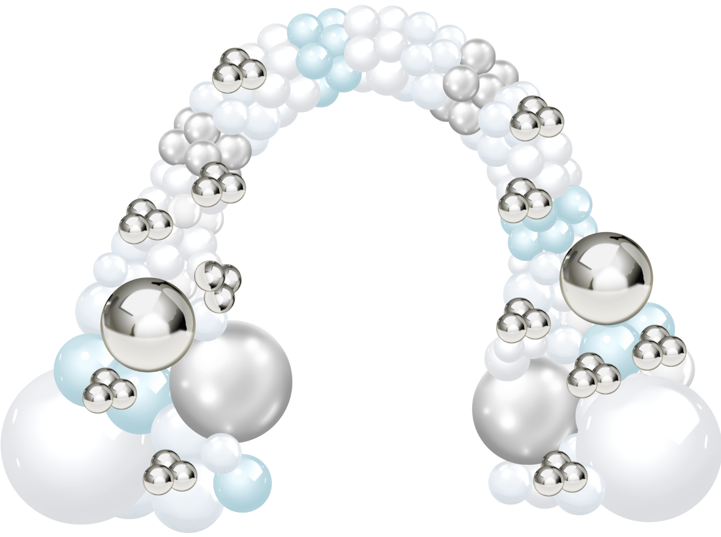 Winter Wonderland Organic Arch