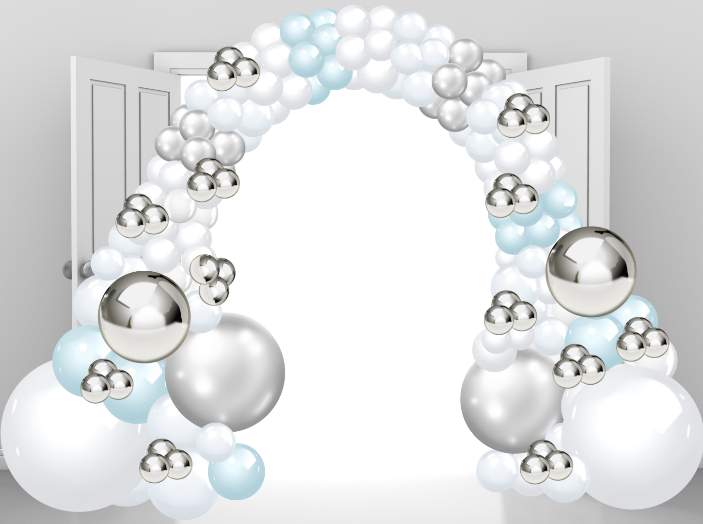 Winter Wonderland Organic Arch BG
