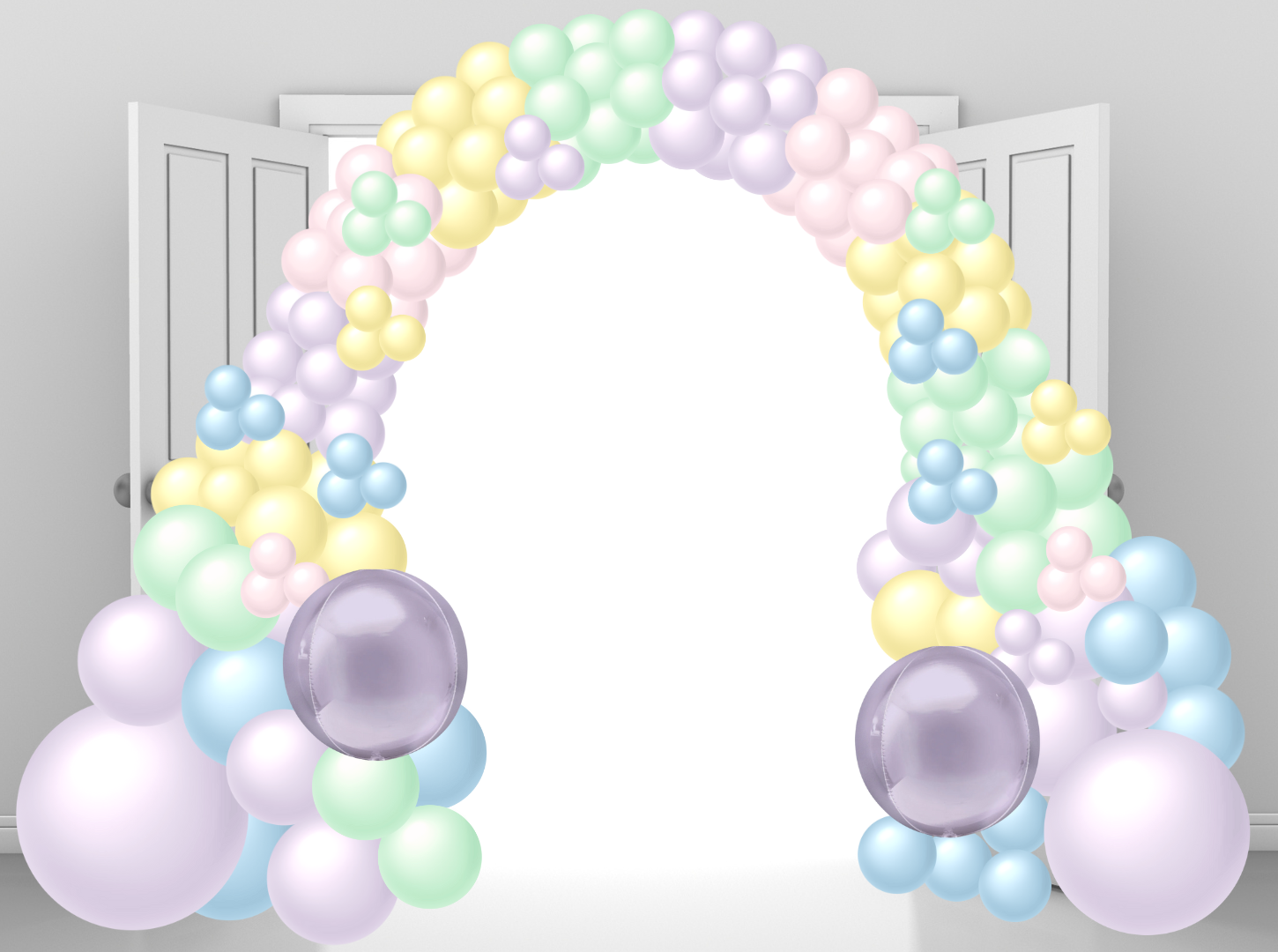 Easter Organic Arch bg