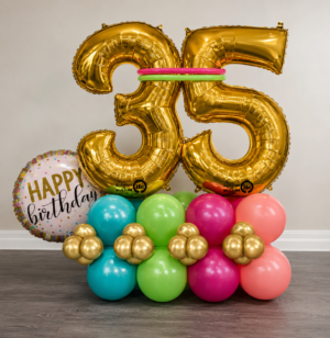 California Vibes Marquis Balloon Sculpture - Simple