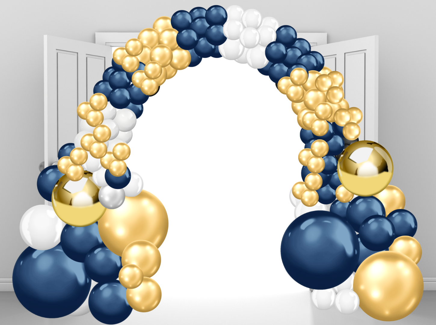 Congrats Grad Organic Arch BG