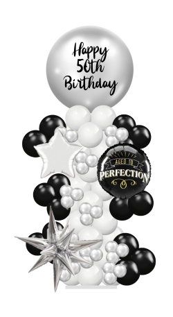 Black and White Fancy Column Single (1)