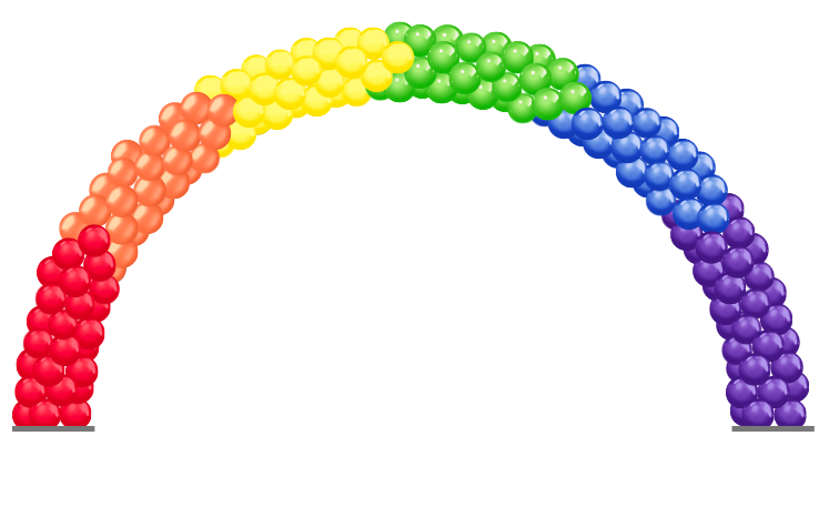 Pride Arch 20 foot (1)
