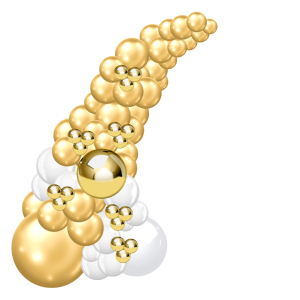 Champagne and Diamonds Crescent Column (2)
