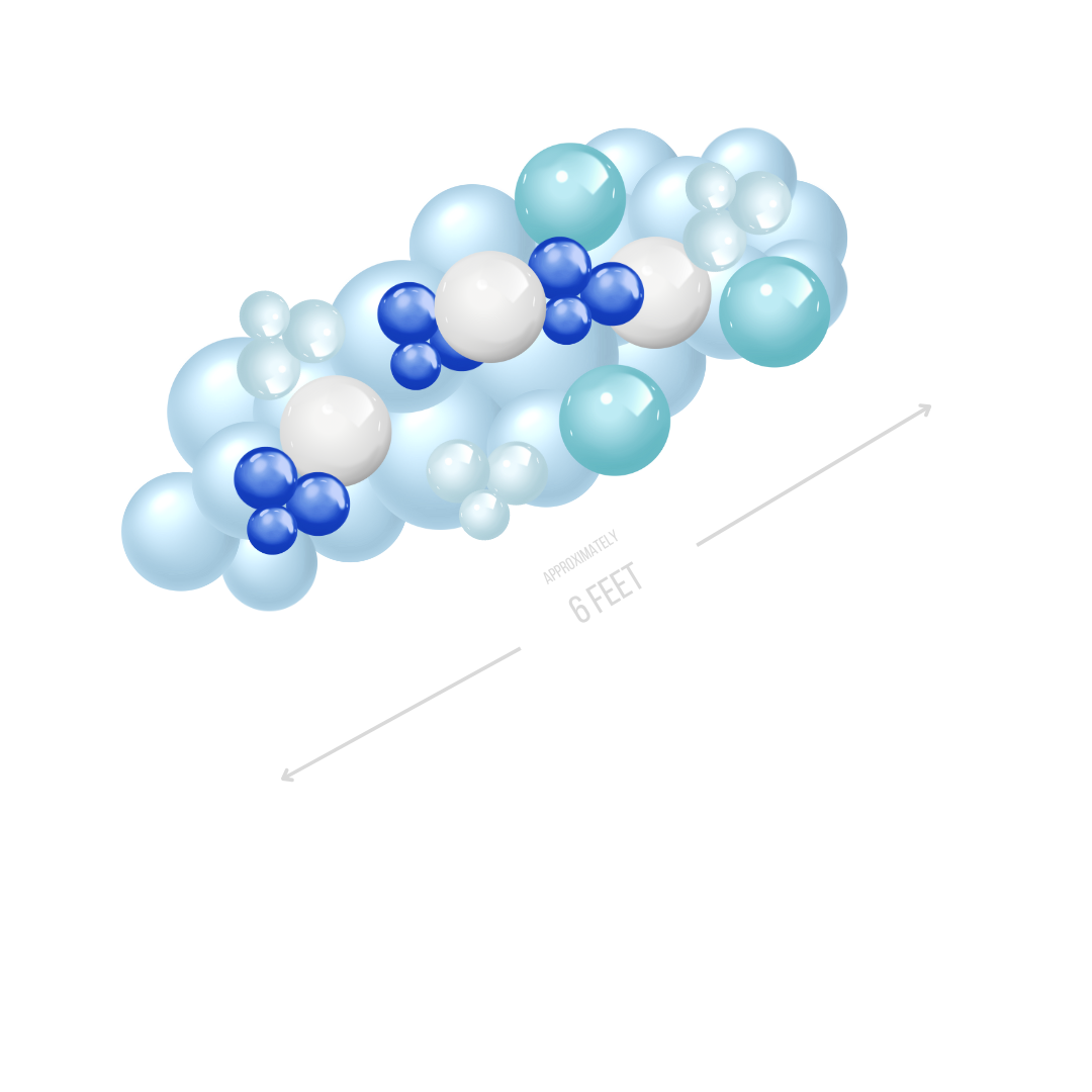 Baby Boy Simple Garland Small (1)