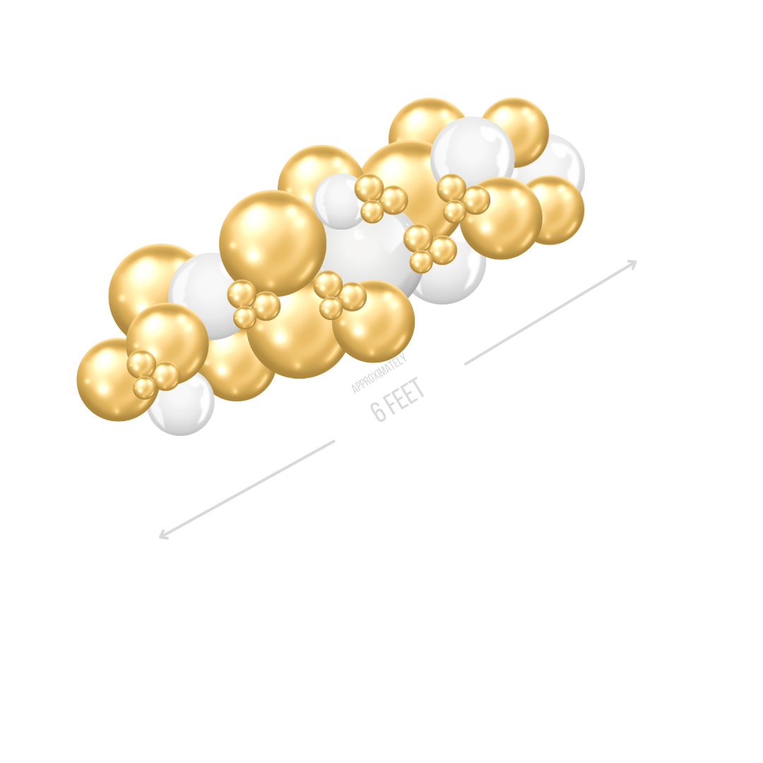 Champagne Simple Garland Small (3)