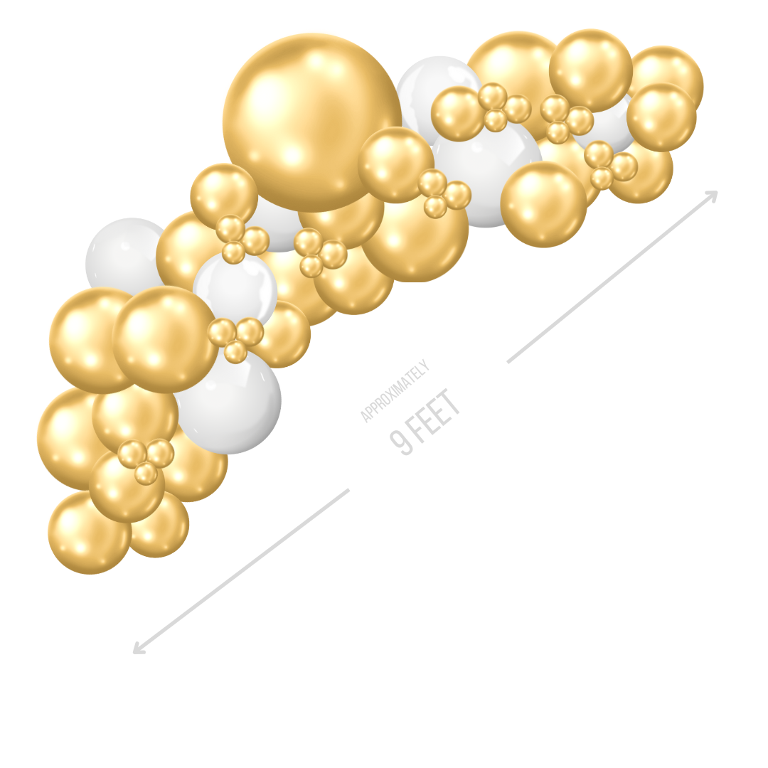 Champagne Simple Garland Large (1)