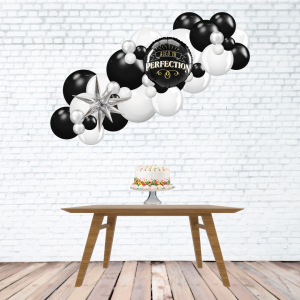 Black and White BG Fancy Garland Small (1)