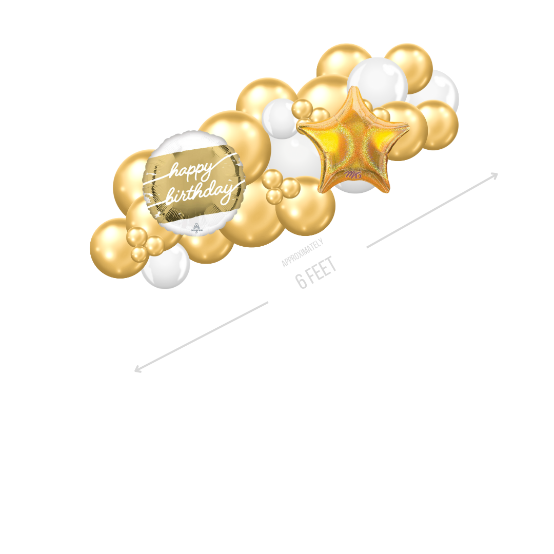Champagne Fancy Garland Small (1)