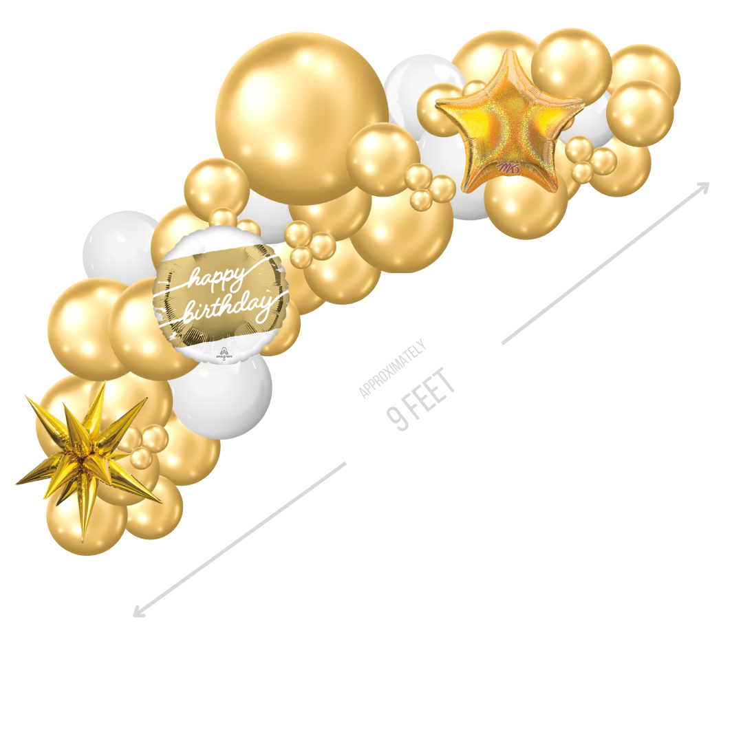 Champagne Fancy Garland Large (1)